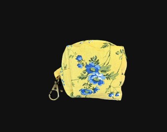 Handgemaakt oordopjesetui met ritssluiting en clip – voor AirPods, sleutelhangers, portemonneetjes, reistasjes, oordopjesetui