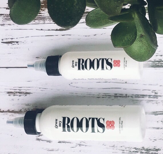 Grow My Roots Hair Oil Treatment Regrow Edges Hair Growth Etsy