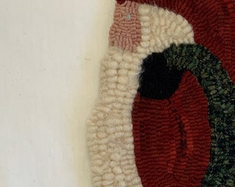 Santa A Rug Hooking Kit