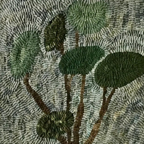 Tree on Hill Rug Hooking Kit Etsy