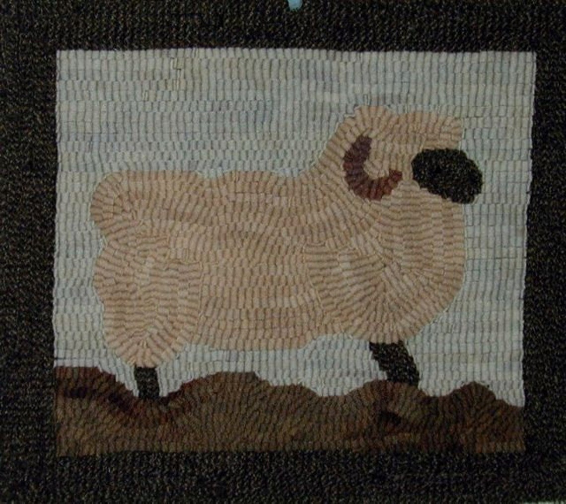 Ram Rug Hooking Kit - Etsy