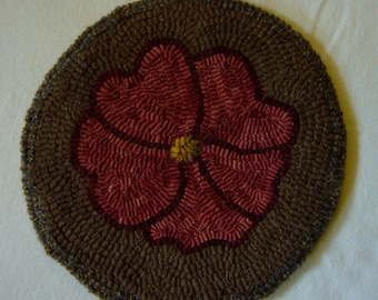 Rose  Rug Hooking Kit