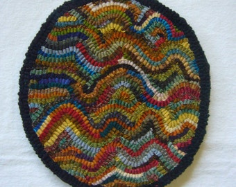 Hit&Miss Round  Rug Hooking Kit