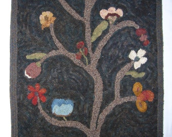 Tree of Flowers  Rug Hooking Kit