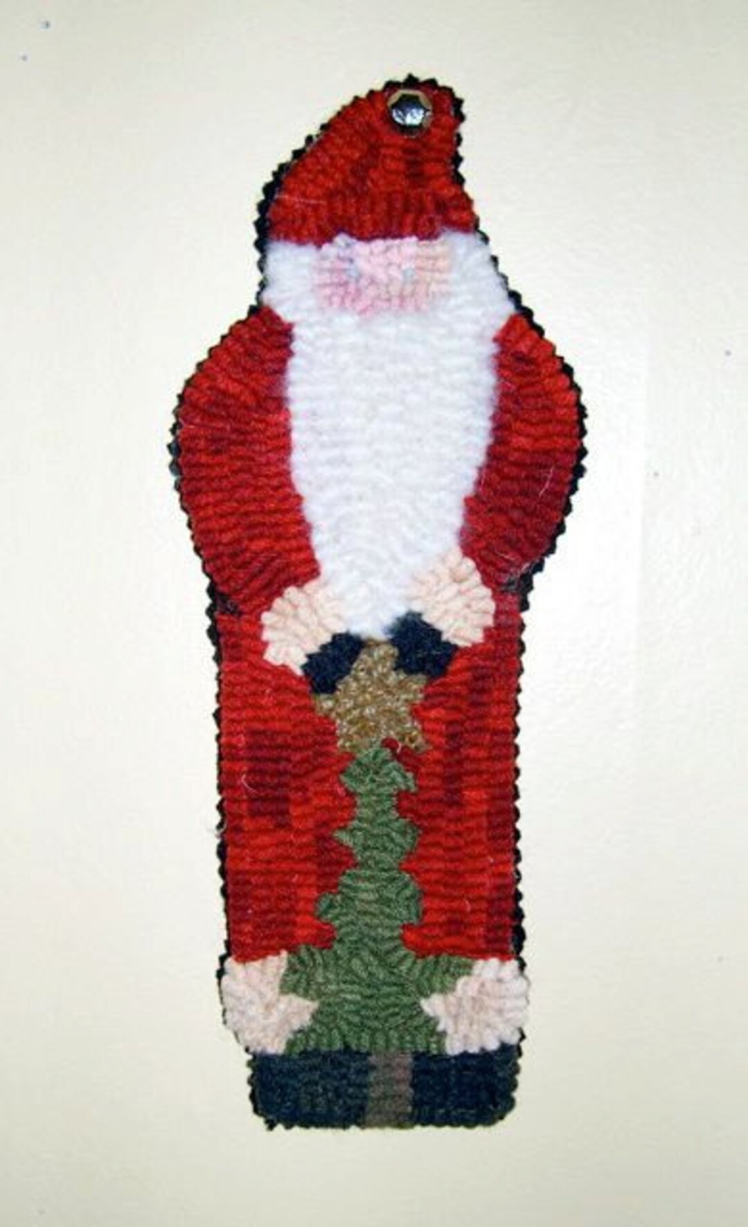 Santa C Rug Hooking Kit - Etsy