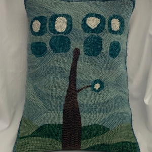 Een boom tapijt haak kit