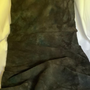 Hand Dyed Spot Wool for Rug Hooking  Dark Background
