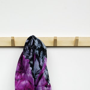 Coat Rack RIVE Ash, Entryway Coat Rack, Wall Mount Coat Rack, Modern Coat Rackt Rack