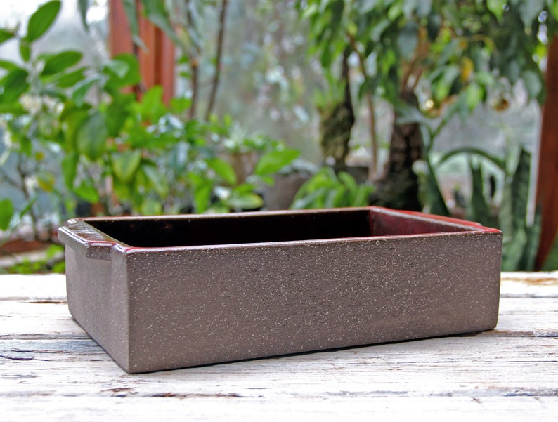 Handmade rectangle baking dish, casserole oven dish, red ceramic bakeware, red pottery, pottery baking gift image 6