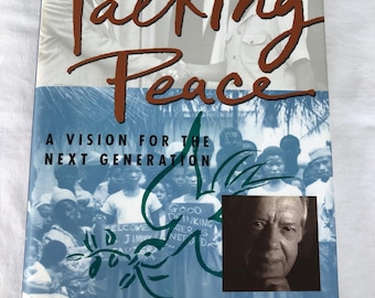 Signed Autographed  “Talking Peace” Book by  Jimmy Carter 1995, puchased new and has never been used, with purchase receipt