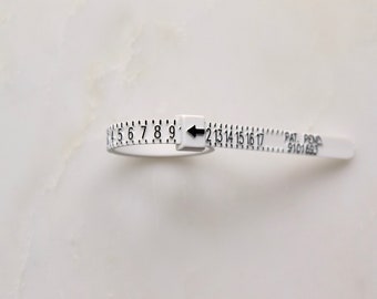 Ring Sizer, Find Ring Size, Adjustable Ring Sizer, Ring Sizer Adjuster, Measure Ring Size At Home