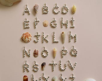 NEW! Keshi Pearl Initials Charm