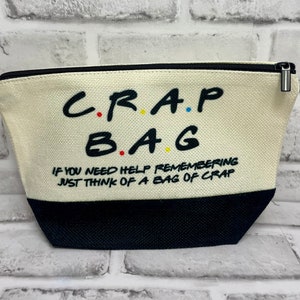 Crap Bag - sac à fermeture éclair