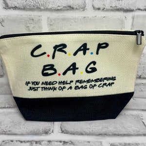 Friends Crap Bag - zipper bag