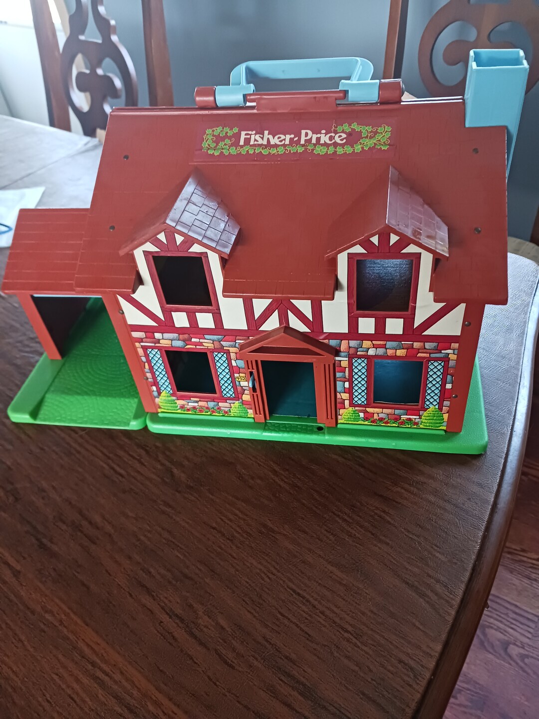 Vintage 1980s Fisher Price Little People House - Etsy