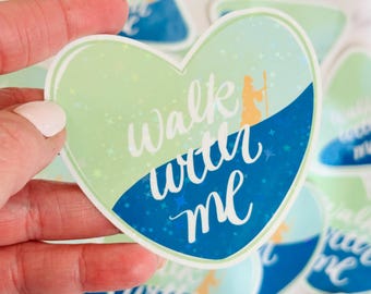 2026 LDS Youth Theme Sticker: Walk With Me, Girls Camp Gift