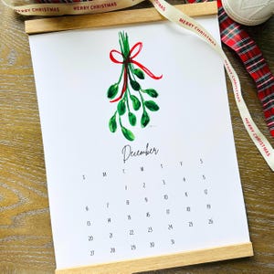 2026 Large Floral Wall Calendar: Hanging Watercolor Calendar, Monthly Art 11x14