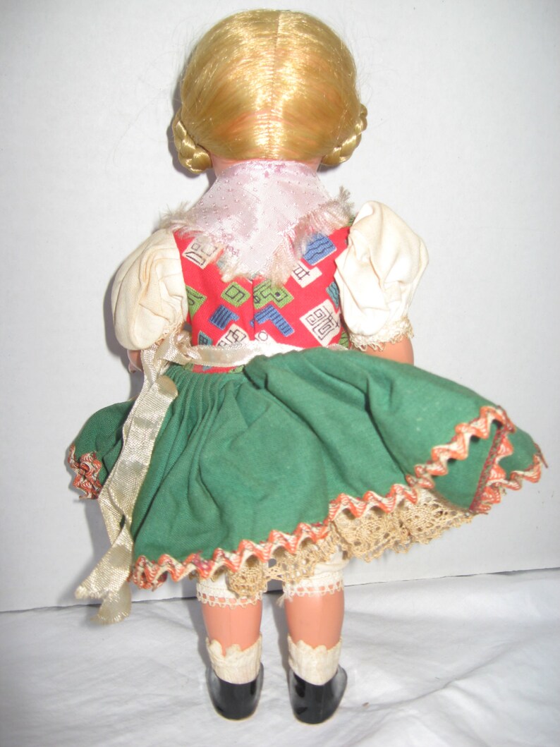 Schildrot Turtle Mark Celluloid German Doll Blonde Side Braids Etsy