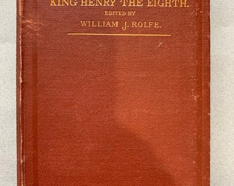 Shakespeare's King Henry The Eighth Pocket Size Mini Book 1889