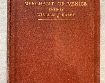 Shakespeare's Merchant Of Venice Pocket Size Mini Book 1898