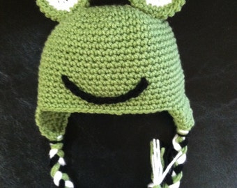 Frog (green hat cap beanie) froggie froggy