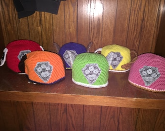 Puppy police beanie