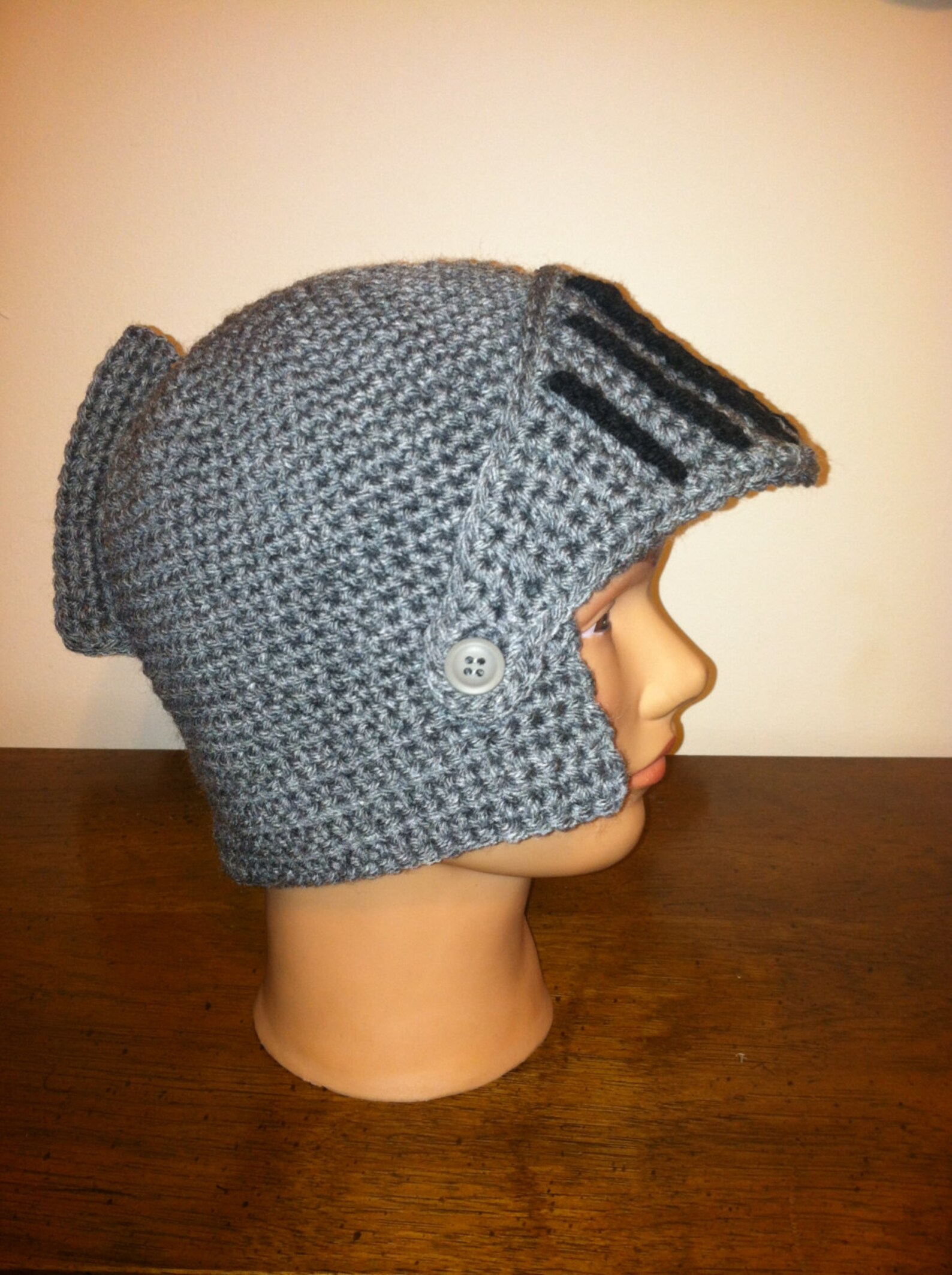 Knight Helmet Beanie Cap Etsy