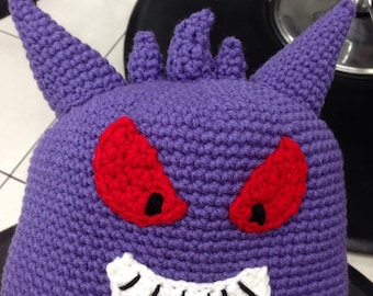 Gengar (pokemon, hat, cap, beanie)