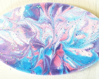 Acrylic pour painting