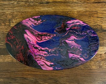 Acrylic pour painting