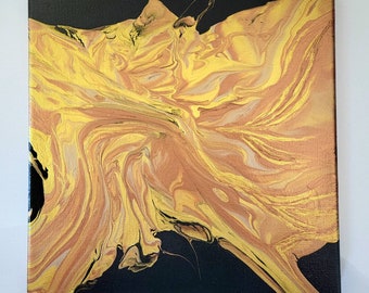 Acrylic pour painting