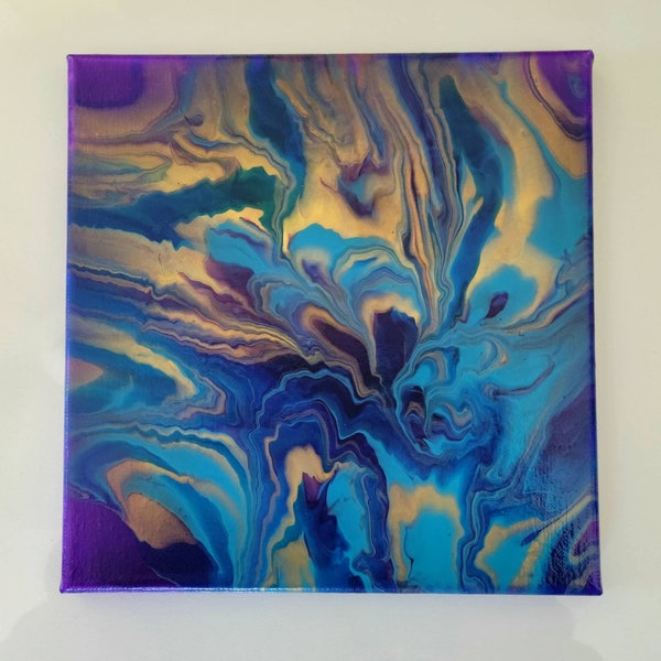 Acrylic pour painting