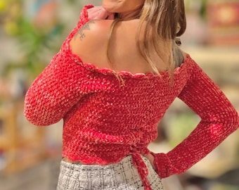 Calliope Crop Crochet Pattern