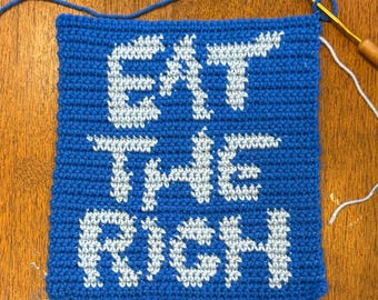 Eat The Rich- Written Pattern & Chart