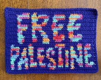 Free Palestine- Written Crochet Pattern + Chart