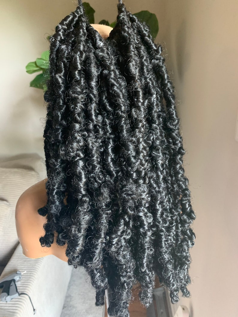 Crochet Butterfly/faux Locs Mid Back Etsy Hong Kong