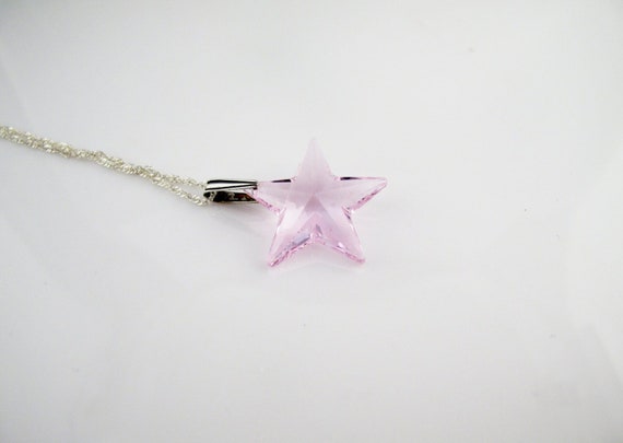Bliss Ruby Sterling Silver Star Pendant