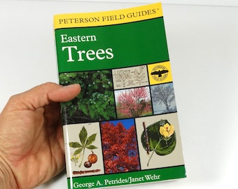 1998 Peterson Field Guide to Eastern Trees - George Petrides - Peterson Field Guides Tree Identification Tree Guide Homeschool Naturalist