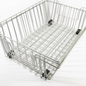 Vintage Wire File Baskets Legal Size Industrial Retro Midmod Modern ...