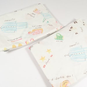 Cute Match Cotton Pillowcases - Set of 2 Cotton Standard Pillowcase Set Vintage Pillowcases