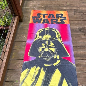 1998 Star Wars Darth Vader Beach Towel 1998 Star Wars Beach Towel Star Wars Towel 1990s