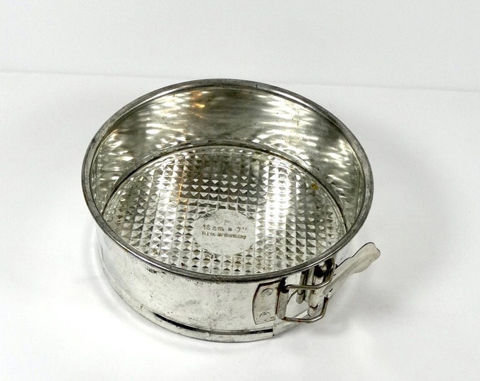 Vintage German Springform Pan Cheesecake Bundt Tin Made in Etsy