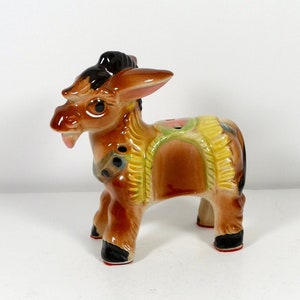 Vintage Thames Donkey Figurine Made in Japan Ceramic Donkey Figure Cute Donkey