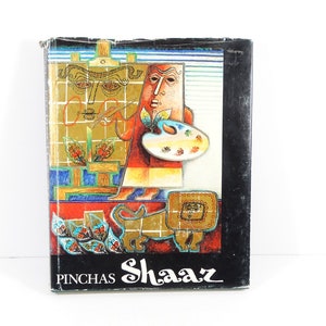 1980s Pinchas Shaar Portfolio Book Arte & Bibliopres Paris Brutalist Art Midmod Israeli Art Israel Artist Judaica