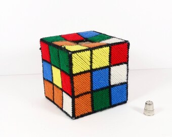 rubik's cube piggy bank