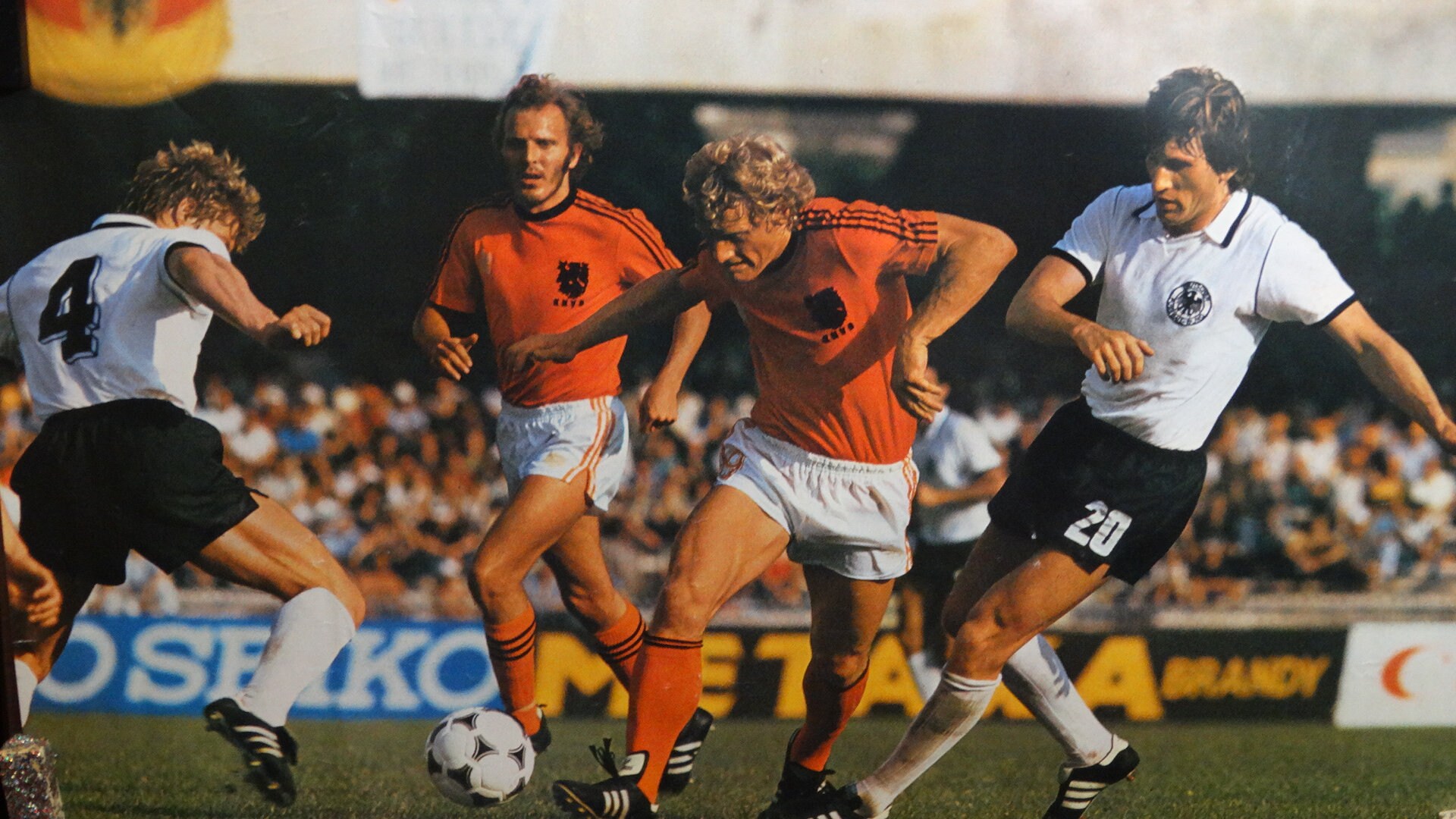 1974 World Cup Adidas West Germany Vs the Netherlands Soccer 