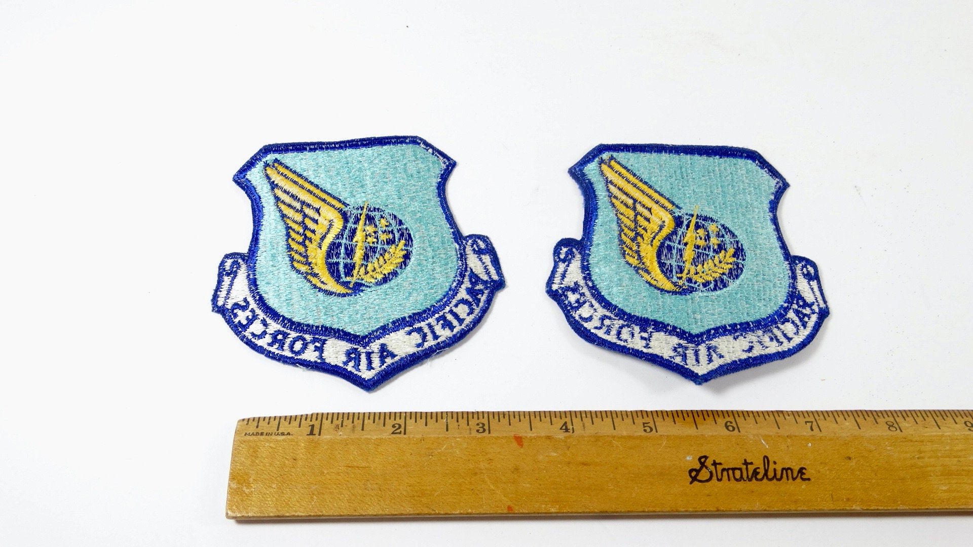 米空軍　航空郵便部隊　輸送飛行隊 横田基地　PACAF AIRPS パッチ 米空軍 航空郵便部隊 輸送飛行隊 横田基地 PACAF AIRPS パッチ