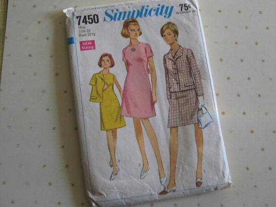 1967 Vintage Simplicity Pattern 7450 - image 1