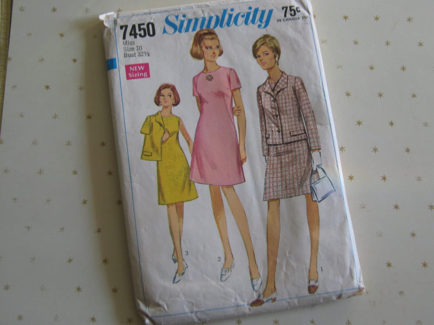 1967 Vintage Simplicity Pattern 7450 - Etsy