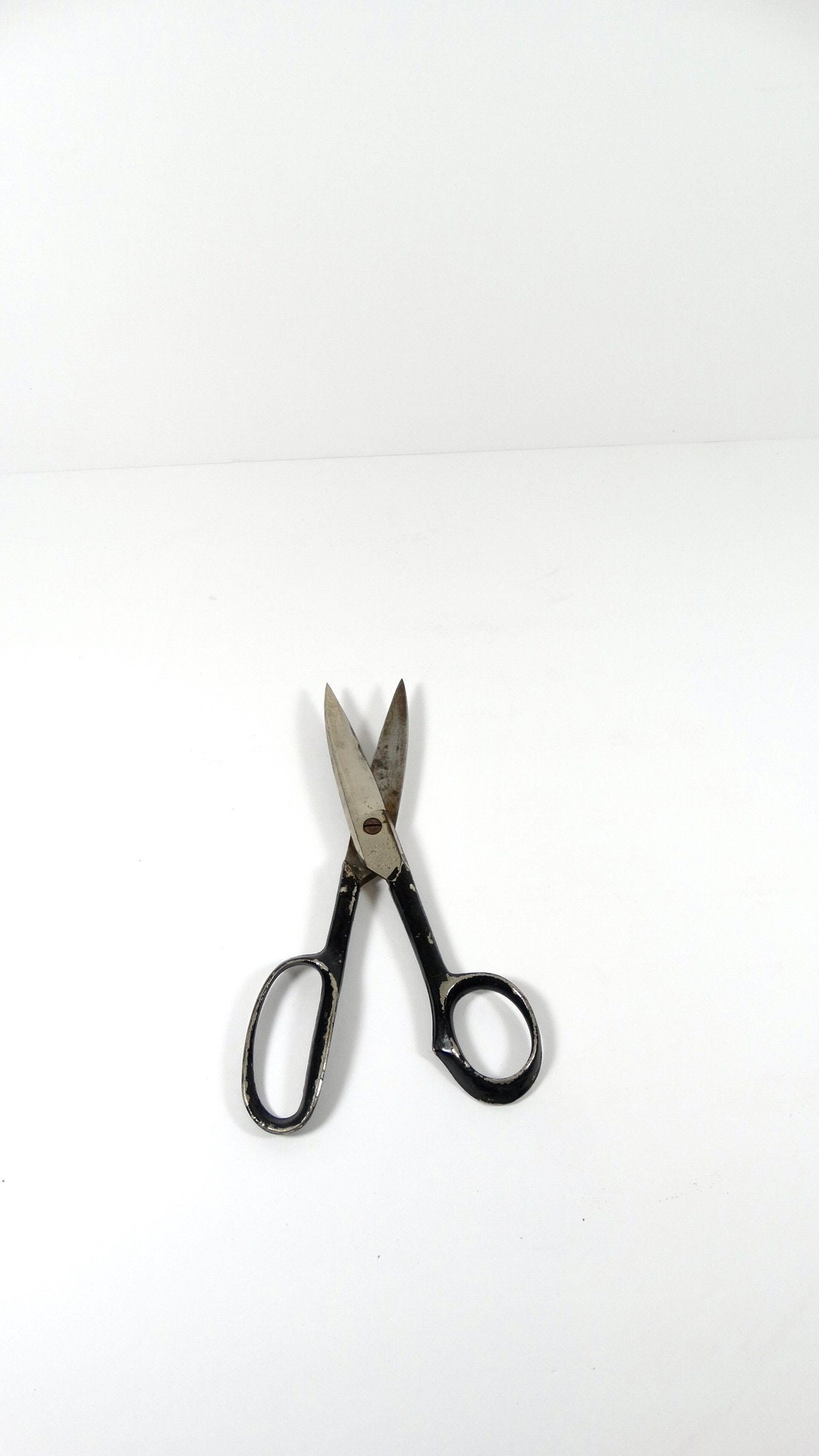 Vintage Metal Scissors Teacher Scissors Clauss Fremont 4268 3 Blade Metal  Shears Midcentury Scissors 